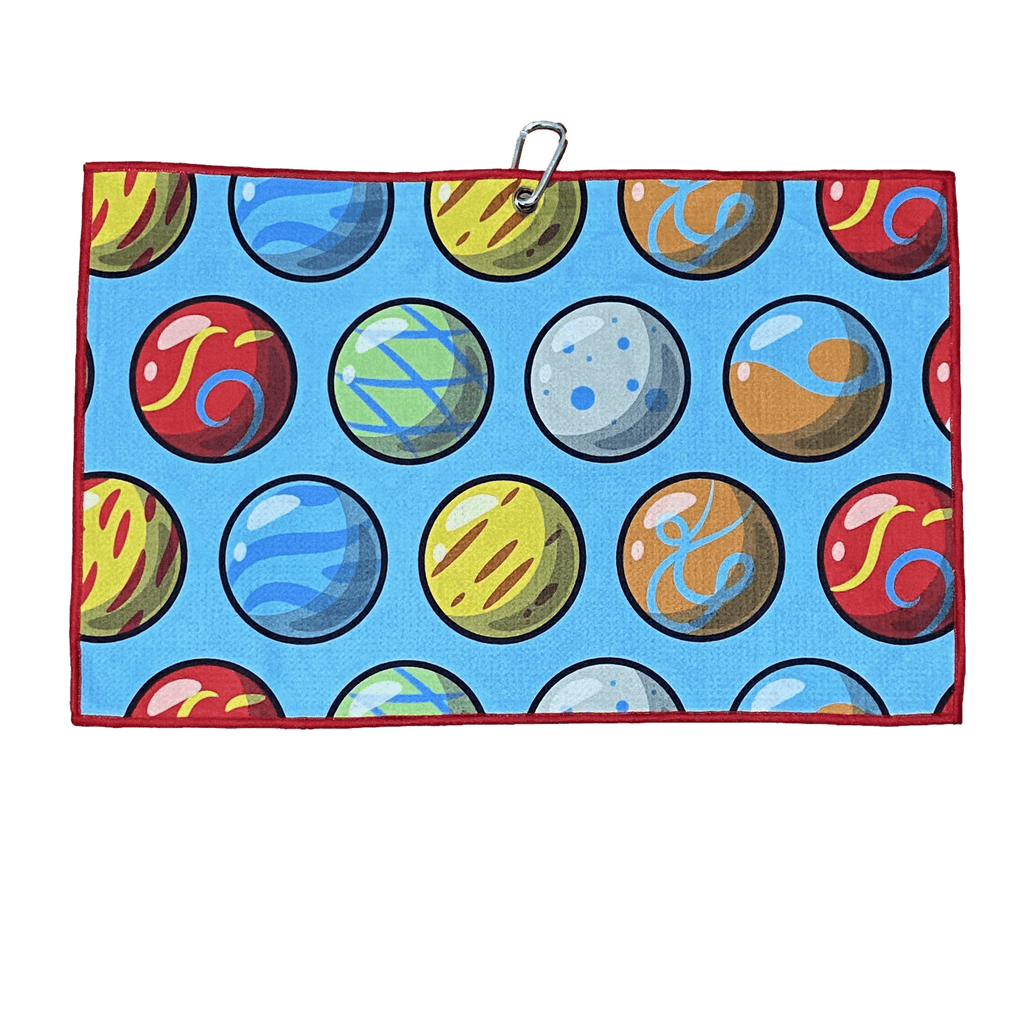 Marbles Cart Towel - The Back Nine Online