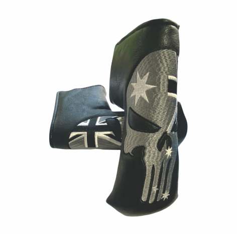 Punisher Flag Blade Putter Cover & Cart Golf Towel - The Back Nine Online